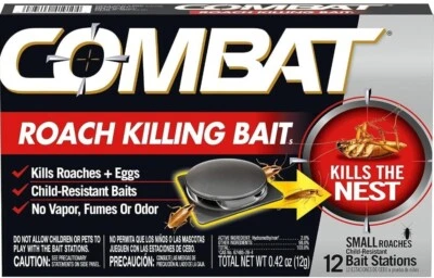 ESTACIÓN DE CEBO PARA MATAR CUCARACHAS MAX 12 Kills The Nest CUCARACHAS GRANDES Y PEQUEÑAS Foto 1 de 4