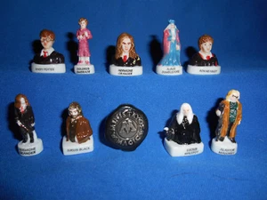 HARRY POTTER Orden PHOENIX Büsten Set 10 französische Figuren Porzellan FEVES Figuren - Bild 1 von 11