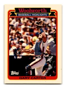 Gary Carter 1989 Topps Woolworth #10 New York Mets Mint - Picture 1 of 2