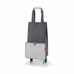 reisenthel foldabletrolley Einkaufstrolley Einkaufstasche Herringbone Grey 30 L - Bild 1 von 4