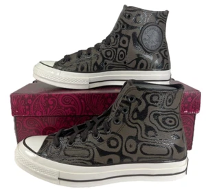 Converse Willy Wonka Chuck 70 Chocolate Swirl Leather Shoe RARE A08151C Men 8.5 - Picture 1 of 10