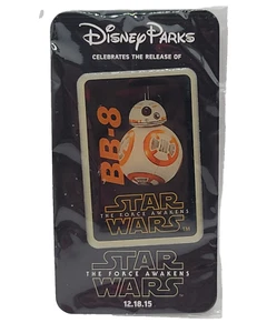 Disney World Parks Star Wars The Force Awakens Release Day BB-8 Pin Badge - Bild 1 von 2
