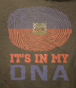 It's In My DNA- Hoodie Sweatshirt Large, Black - Picture 1 of 4