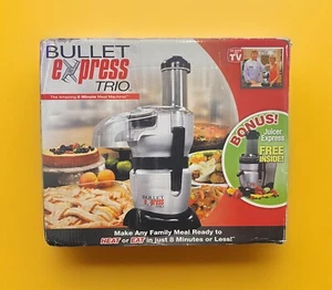 Bullet Express Trio Blender Juicer Mixer Slicer Shredder Amazing Meal Machine - Picture 1 of 5