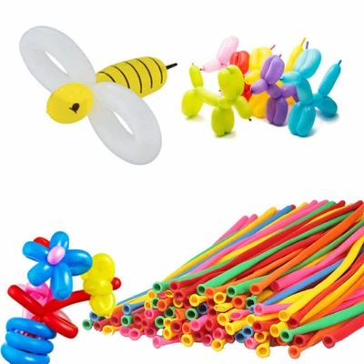 400x Lange Modellierballons 260Q Luftballon Traditional Mix Magie Figuren zC - Bild 1 von 4