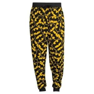 Batman Bat Signal Sleep Pant - Jogger Fit- Side Pockets Small (28-30) Men - Picture 1 of 1