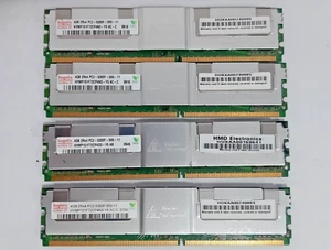4 pcs RAM x 4GB Hynix DDR2-667 PC2-5300F-555 FB-DIMM - Picture 1 of 2