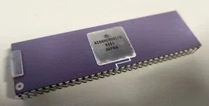 Motorola XC68HC000L10 CPU Microprocessor purple ceramic - Low Power - Picture 1 of 3