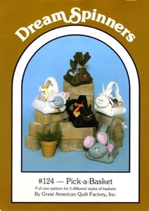 Hase Lamm Maus KATZE Rentier KORB Muster VINTAGE URLAUBSDEKO - Bild 1 von 2