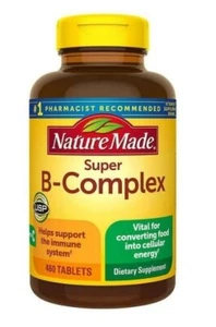 Nature Made Super B-Complex 460 Tablets - Picture 1 of 3