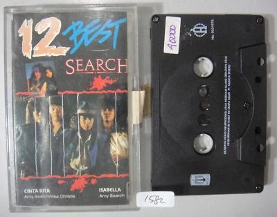 (1582) Malaysia Malay Cassette Kaset Rock Metal Melayu~ 12 Best SEARCH band - Image 1 of 2