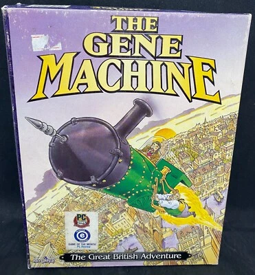 The Gene Machine PC Complete CIB PAL - Big Box Good Condition VIC Tokai UK - Image 1 of 4