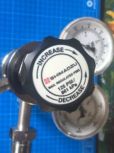 Shimadzu Dual Stage High Pressure SS Regulator - Picture 1 of 5