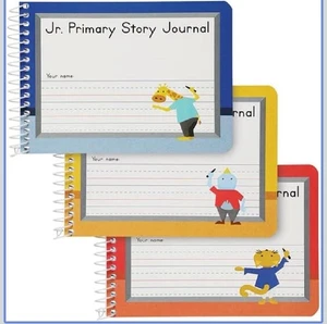 (3-Pk) Jr. Primary Composition Spiral Notebooks 100 Sheets/200 Pages READ - Picture 1 of 8