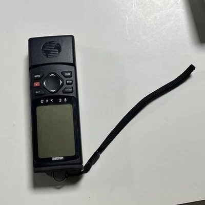 Garmin GPS 38 GPS38 Handheld Hiking Geocaching Personal Navigation Device - Image 1 of 4