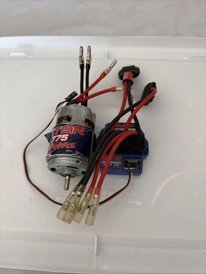 Traxxas Summit EVX-2 16.8v Impermeable ESC con Motor Titan 775 Combo Cepillado Foto 1 de 4
