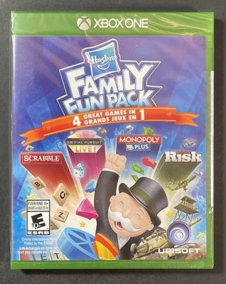 Hasbro Family Fun Pack [ 4 Games in 1 Pack ] (XBOX ONE) NEW - Image 1 of 4