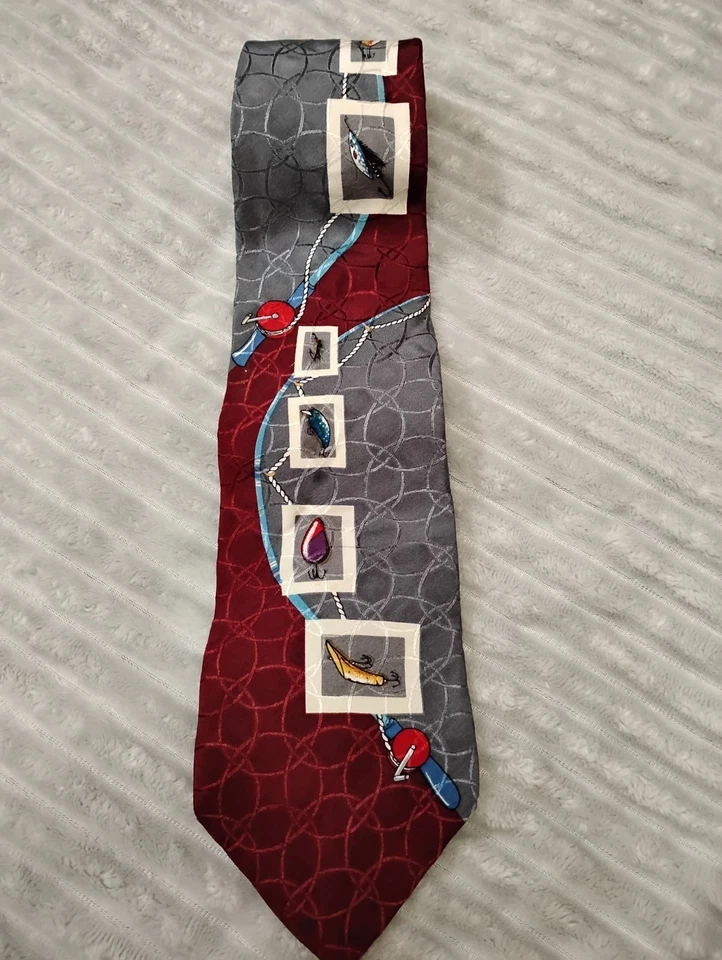 Vintage Celebrations Tie Father's Day  100% Imported Silk Length 58"  - Image 1 of 4