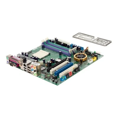 Mainboard Micro-ATX MSI MS-7123 SOCKET 939 DDR PCIe PCI SATA IDE FDD - Image 1 of 3