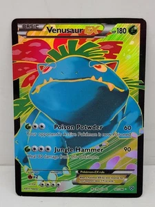 VENUSAUR EX 141/146 XY Base Set FULL ART HOLO RARE Pokemon TCG card - Picture 1 of 10