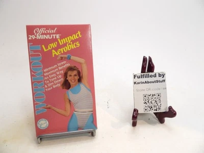 Low Impact Aerobics [VHS Tape] Official 29-minute Workout Video Free Shipping - Image 1 of 4