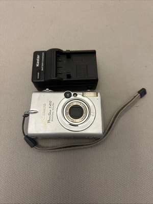 Canon Powershot Elph S410 4.0MP Digital Camera FOR PARTS *Read - Image 1 of 4