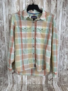 Patagonia Angelhemd mit Knopfleiste Damen XL Nylon Poly leicht langarm - Bild 1 von 13