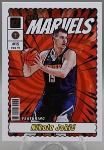 Nikola Jokic 2023-24 Donruss Net Marvels Denver Nuggets #1 - Picture 1 of 2