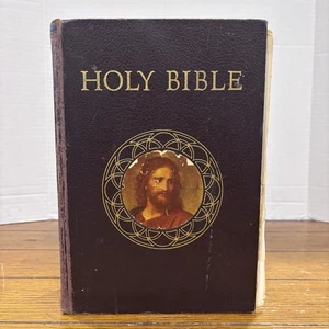 La Sainte Bible édition Action Catholique (1953, couverture rigide) - Photo 1/11