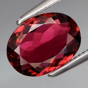 1.82Ct.Beautiful Color&Full Fire! Natural Purple Pink Tourmaline (Rubellite) - Picture 1 of 4