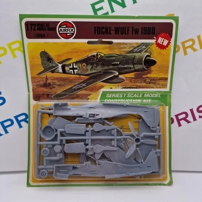 Vintage Airfix 1/72 Scale Focke-Wulf Fw 1900 Model Plane Kit Blister Pack Sealed - Image 1 of 4
