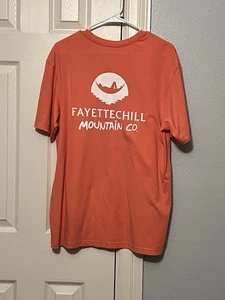 Men's Fayettechill t-shirt Size Medium (?) Salmon Color - Picture 1 of 6