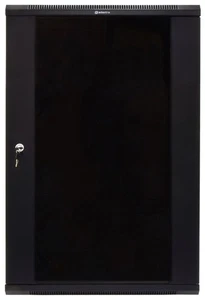Adastra RC18U600 Rackschrank 18 HE x 600 mm tief mit Glastür, Schloss und 2 Schlüsseln - Bild 1 von 5
