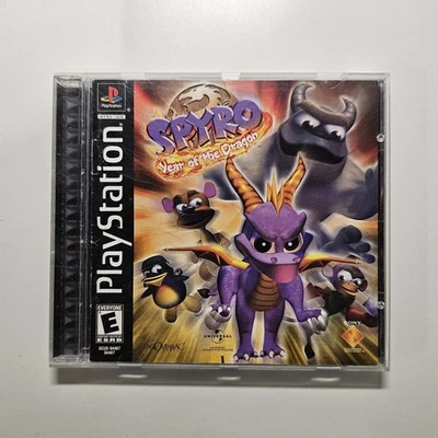 Spyro Year of the Dragon PS1 (Sony PlayStation, 2001) - Image 1 of 2
