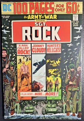 * (NM 9.6) Our ARMY at WAR #269 WP 1974 100 pages Sgt. ROCK Joe Kubert * - Image 1 of 4