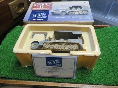 CORGI CLASSICS SdKfz 7 KRAUSS MAFFEI SEMI TRACK FRANCE 1940  CC60002 1/50 MIB B - Image 1 of 4