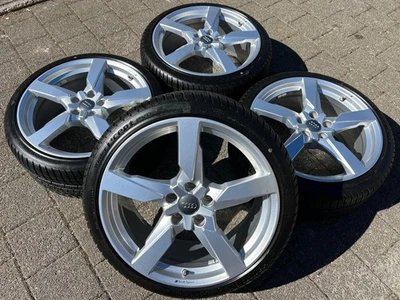 4 ORIGINAL 19" ALU WINTERRÄDER AUDI TT TTS 8S 8S0601025AB 245/35R19 93W FREIHAUS - Bild 1 von 4