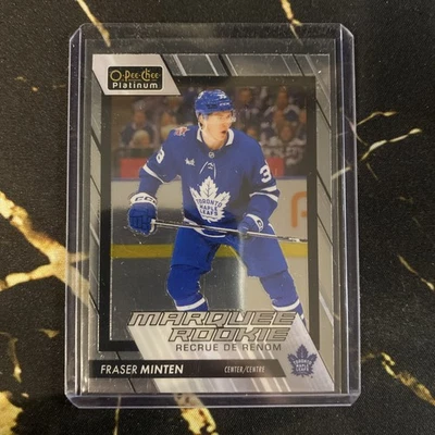 2023-24 Upper Deck OPC Platinum Rookie Fraser Minten - Image 1 of 2