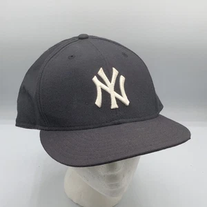 Gorra de béisbol de lana ajustada New York Yankees New Era de colección talla 8 hecha en EE. UU. - Imagen 1 de 14