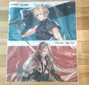 NEU Final Fantasy Sephiroth & Cloud Spielmatte Set Turnierpreis offiziell Japan - Bild 1 von 3