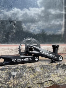 MTB RACEWORK Aspire Crankset 170mm Hollow with 32T Chainring Bottom Bracket Mtb - Picture 1 of 1