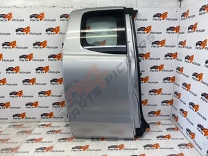 Ford Ranger XLT 2016 lado del conductor puerta trasera cabina única plateada 2012-2019 - Imagen 1 de 11