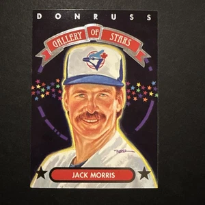 1992 Leaf - Donruss Gallery Of Stars Jack Morris #GS-3 - Picture 1 of 2