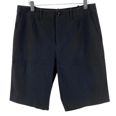 Bermudas de vestir Leggiadro vintage negras hasta la rodilla años 90 Foto 1 de 4