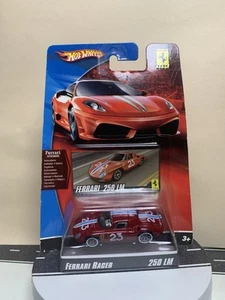 Hot Wheels Ferrari Racer 250 LM Red/White Stripe #23 Numbering w/CM6 1:64 NIP - Picture 1 of 16