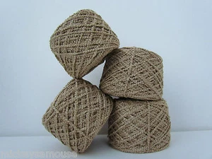 Boucle Yarn New Gold Rayon 550 ypp 4 sk 1 lb from Chenille Shack - Picture 1 of 1