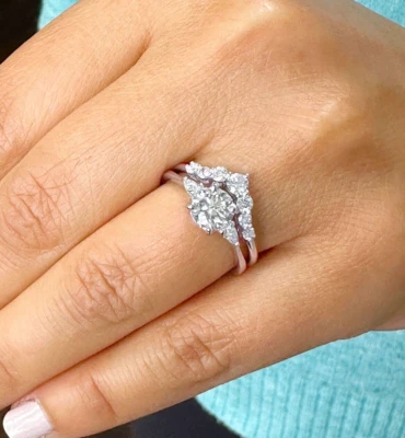 GIA Certified 14k Solid White Gold Round Diamond Engagement Ring 1.90ctw F VS2 - Image 1 of 4