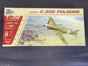 21st Century Toys Macchi C.202 Folgore 1:32 Airplane Model Kit #22102 CIB ~ T626 - Picture 1 of 2