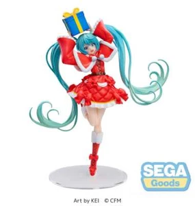 Hatsune Miku Series Luminasta PVC Statue Hatsune Miku Christmas 2024 19 cm - Bild 1 von 7