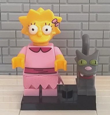 LEGO Simpsons серия 2 71009 минифигурка Лизы Симпсон со снежком II! - Изображение 1 из 4
